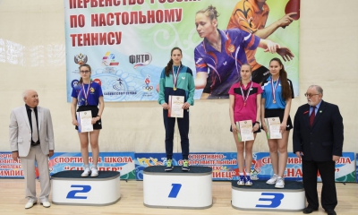 Чикунова Татьяна - абсолютная победительницей Первенства России спорта глухих в дисциплине настольный теннис