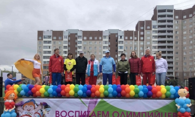 В Гатчине прошли детские соревнований по бегу «Воспитаем олимпийцев»