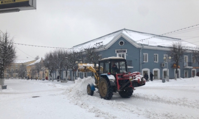 Вывоз снега в Гатчине – в двойном объеме