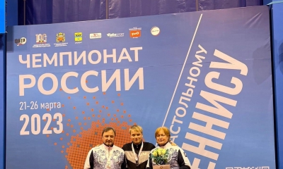 Максим Гребнев – серебряный призер чемпионата России по настольному теннису