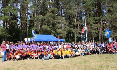 27 июня трудовые бригады Гатчинского муниципального района приняли участие в I Фестивале трудовых бригад , посвященного Дню Российской молодежи