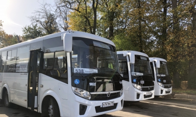В Гатчинском районе запустили низкопольные автобусы  