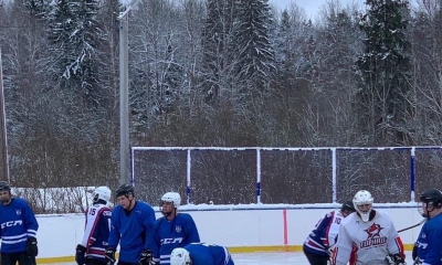 В Семрино Сусанинского сельского поселения стартовал хоккейный сезон