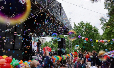 1 июля 2017 года в п. Сиверский прошел  районный праздник, посвященный Дню Российской молодежи