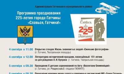 Гатчина - 225 - летие присвоения статуса города