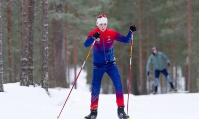 Гатчинский школьник Егор Недорезов - победитель областных лыжных гонок