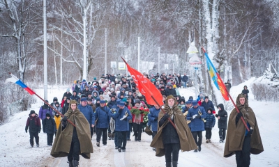 Прошли торжественно-траурные мероприятия посвященные 79-ой годовщине полного снятия блокады в посёлке Дружная Горка и д.Зайцево