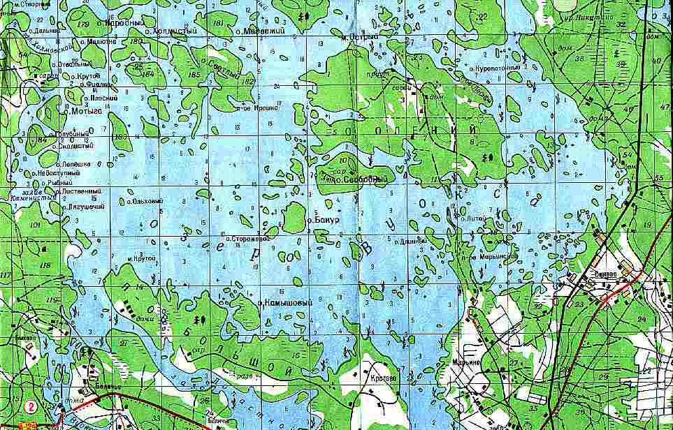 Синево ленинградская область карта